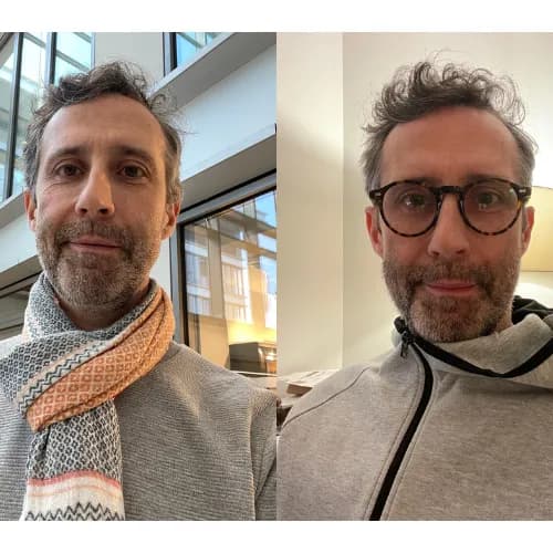 Photos smartphone du quotidien utilisées comme entrée